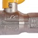 Itap BERLIN 071 1/2 Кран шаровый муфта/резьба для газа полнопроходной (рычаг)