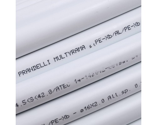 Труба Prandelli Multyrama металлопластиковые 16 мм, бухта 200 м