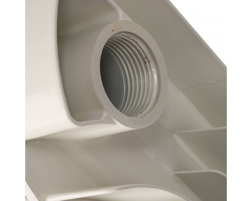 Радиатор алюминиевый секционный Global VOX- R 350 350 мм 6 секций боковое белый