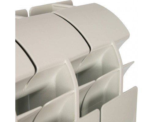 Радиатор алюминиевый секционный Global VOX- R 500 500 мм 6 секций боковое белый