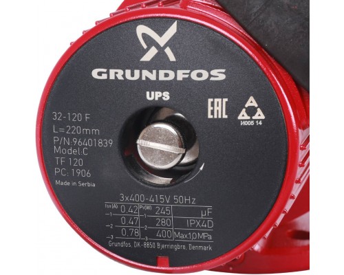 Grundfos  Насос UPS 32-120 F 3х400 В