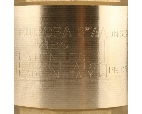 Itap EUROPA 100 2 1/2 Клапан обратный пружинный муфтовый с металлическим седлом