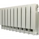 Радиатор биметаллический секционный Global STYLE PLUS 350 350 мм 10 секций боковое белый
