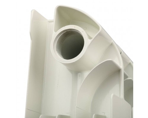 Радиатор биметаллический секционный Global STYLE PLUS 350 350 мм 14 секций боковое белый