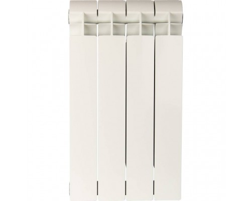 Радиатор биметаллический секционный Global STYLE PLUS 500 500 мм 4 секций боковое белый