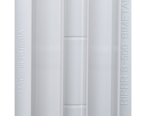 Радиатор биметаллический секционный RIFAR BASE 500 500 мм 11 секций боковое белый