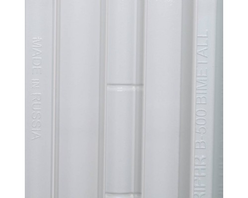 Радиатор биметаллический секционный RIFAR BASE 500 500 мм 5 секций боковое белый