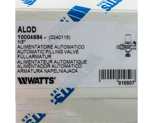 Watts  ALOD Подпиточный клапан ALIMAT 1/2" лат.
