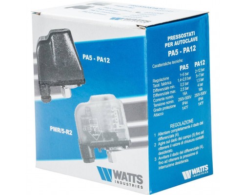 Watts  PA 5 MI Реле давления 1-5 бар