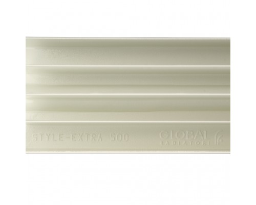 Радиатор биметаллический секционный Global STYLE EXTRA 500 500 мм 6 секций боковое белый
