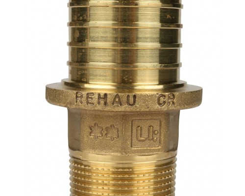 REHAU  Переходник с наружной резьбой SDR 11, 50х4,6- R 1 1/4