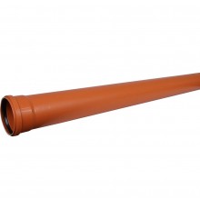 Труба Sinikon Sinikon НПВХ канализационные 110 мм, отрезок 2 м