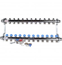 REHAU  Распределительный коллектор HKV на 12 контуров (нерж .сталь)