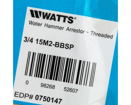 Watts  Амортизатор гидроударов CAW 3/4"