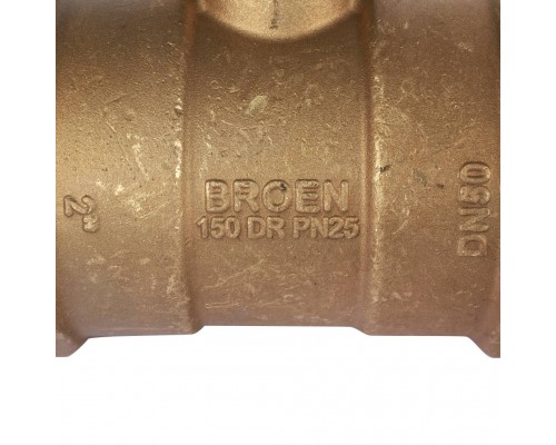 Клапан балансировочный BROEN V с дренажем ручной стандартной пропускной способности резьбовой DN 050S PN 25 Kvs=345 м3/ч 4851000S-00167