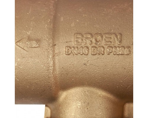 Клапан балансировочный BROEN Venturi FODRV ручной повышенной пропускной способности с дренажем резьбовой DN 040 PN 25 Kvs=220 м3/ч 4755000H-001003