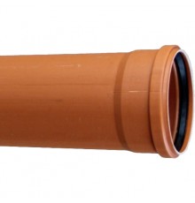 Труба Sinikon Sinikon НПВХ канализационные 110 мм, отрезок 6 м