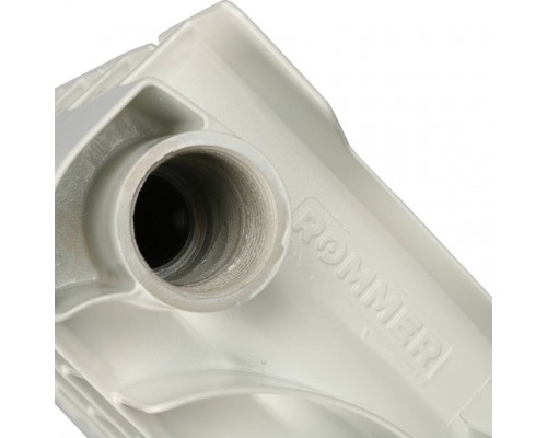Радиатор алюминиевый секционный ROMMER Profi 500 (AL500-80-80-100) 500 мм 8 секций боковое белый