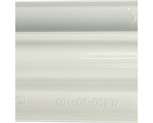 Радиатор алюминиевый секционный ROMMER Profi 500 (AL500-80-80-100) 500 мм 10 секций боковое белый