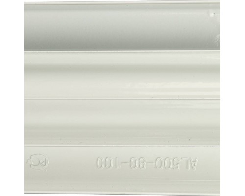 Радиатор алюминиевый секционный ROMMER Profi 500 (AL500-80-80-100) 500 мм 12 секций боковое белый