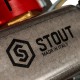 STOUT  Коллектор из нержавеющей стали с расходомерами 11 вых.