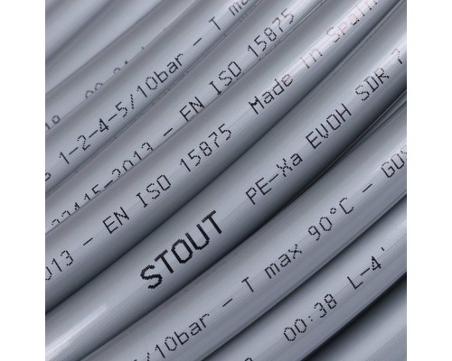 STOUT PEX-a труба из сшитого полиэтилена 16х2,2 SPX-0001-001622