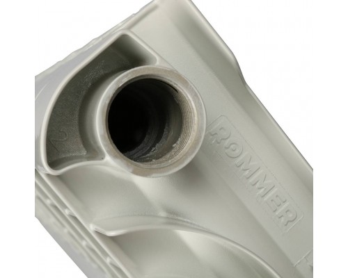 Радиатор алюминиевый секционный ROMMER Profi 350 (AL350-80-80-080) 350 мм 12 секций боковое белый