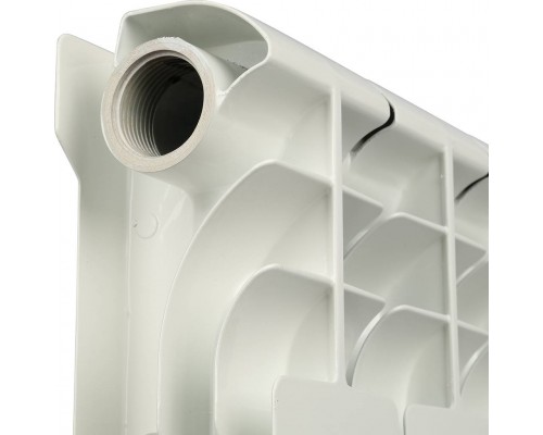 Радиатор биметаллический секционный ROMMER Profi BM 350 (BI350-80-80-130) 350 мм 6 секций боковое белый