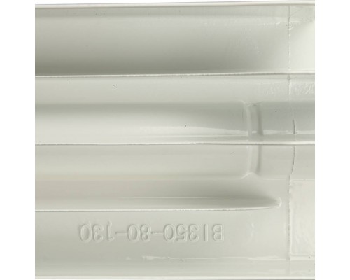 Радиатор биметаллический секционный ROMMER Profi BM 350 (BI350-80-80-130) 350 мм 10 секций боковое белый