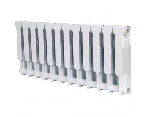 Радиатор биметаллический секционный ROMMER Profi BM 350 (BI350-80-80-130) 350 мм 12 секций боковое белый