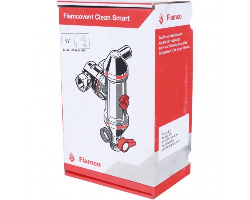 Flamco Сепаратор Сепаратор воздуха и шлама Flamcovent Clean Smart 3/4