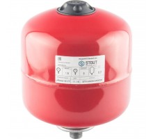 STOUT STH-0004 Расширительный бак на отопление 5 л. (цвет красный)