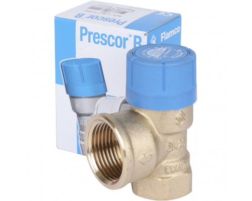 Flamco Prescor Предохранительный клапан Prescor B 3/4 x 1-8b TRD