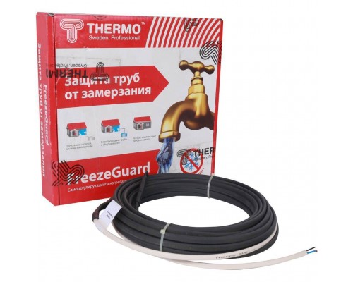 THERMO  Комплект кабеля для обогрева труб 15м, 25 Вт/м