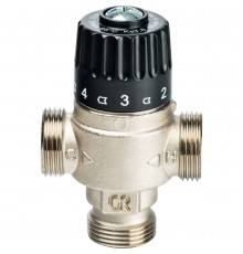 STOUT  Термостатический смесительный клапан для систем отопления и ГВС 3/4"  НР   30-65°С KV 1,8 SVM-0025-186520
