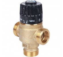 STOUT  Термостатический смесительный клапан для систем отопления и ГВС 3/4"  НР   30-65°С KV 2,3 SVM-0125-236520