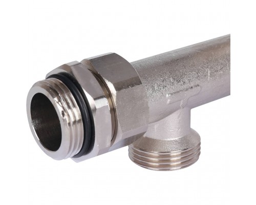 STOUT  Насосно-смесительный узел с термостатическим клапаном 20-43°C жидкокристаллическим термометром, с насосом UPSO 25-65, 130 mm