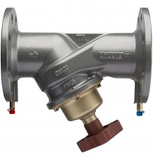 HEIMEIER  Клапан балансировочный ручной STAF-SG , фланцевый, DN 100, Kvs = 190 м3/ч, Tmax = 120°C, PN25, материал корпуса - ковкий чугун