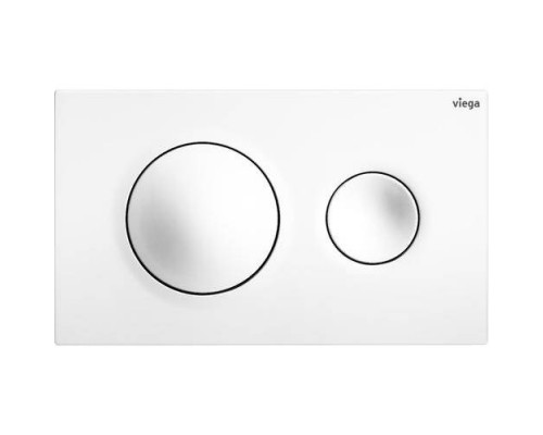 Viega 8610.1 8610.1 Кнопка смыва Prevista Visign for Style 20 для смывных бачков, пластик, альпийский белый