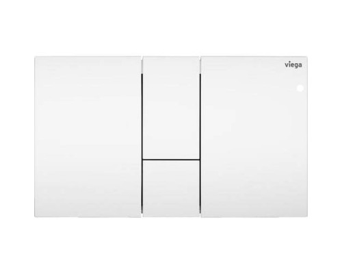 Viega 8614.1 8614.1 Кнопка смыва Prevista Visign for Style 24 для смывных бачков, пластик, альпийский белый