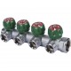 STOUT  SMB-6850-343404 STOUT Коллектор регулирующий 3/4", 4 отвода 3/4"ЕК