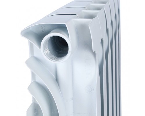 Радиатор биметаллический секционный ROMMER Plus BM 500 500 мм 4 секций белый