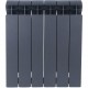 Радиатор биметаллический секционный Global STYLE PLUS 500 500 мм 6 секций черный