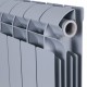 Радиатор биметаллический секционный Global STYLE PLUS 500 500 мм 8 секций серый