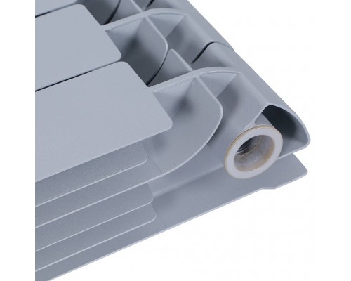 Радиатор биметаллический секционный Global STYLE PLUS 500 500 мм 10 секций серый