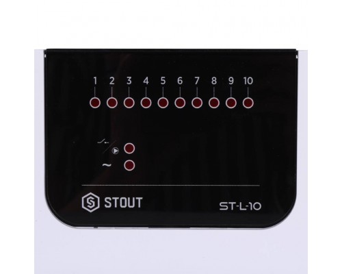 STOUT  Проводной контроллер термостатических клапанов L-10