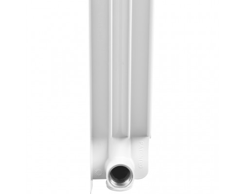 Радиатор алюминиевый секционный STOUT VEGA 500 500 мм 13 секций боковое белый
