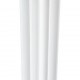 Радиатор алюминиевый секционный Global VOX- R 500 500 мм 4 секций нижнее белый