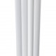 Радиатор алюминиевый секционный Global VOX- R 500 500 мм 8 секций нижнее белый