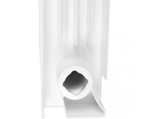 Радиатор биметаллический секционный STOUT STYLE 350 350 мм 4 секций боковое белый